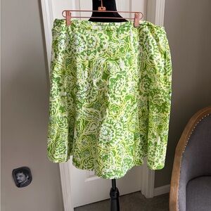 George Green Floral A-Line Skirt